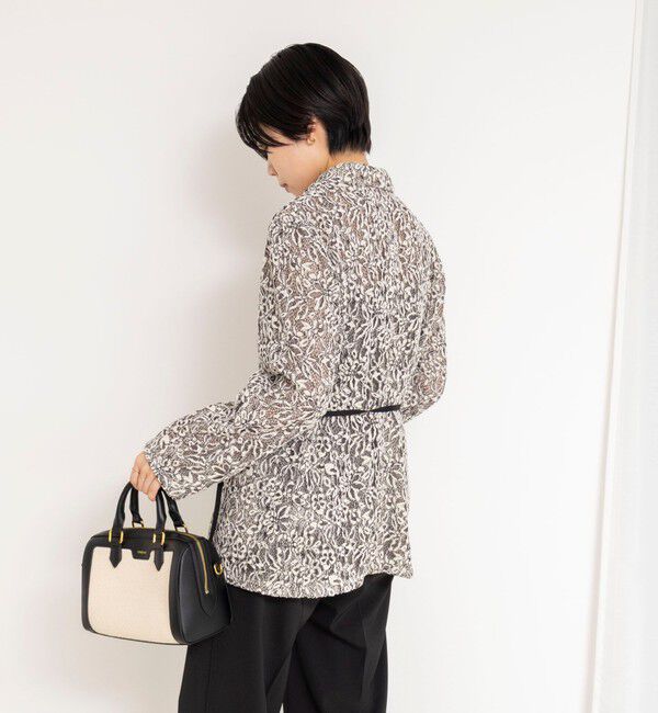 NOLLEY'S sophi「モールレースジャケット」|テーラードジャケット|