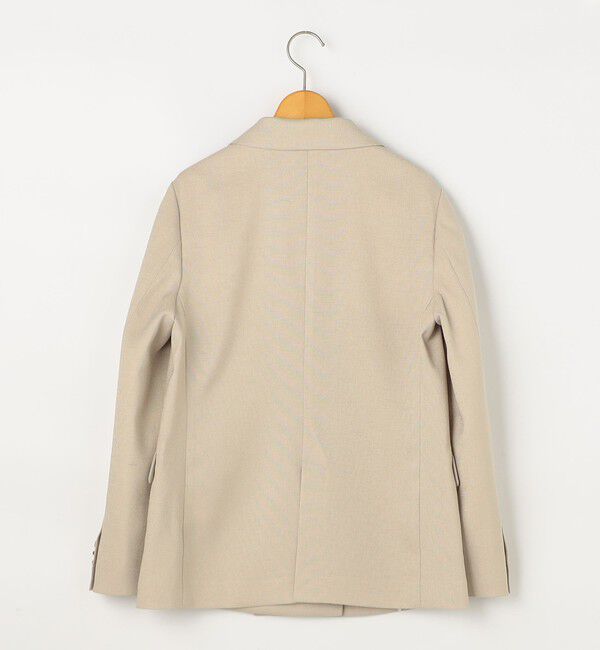 NOLLEY'S「《セットアップ対応》ウォッシャブルハイスペック麻調ダブルジャケット」|テーラードジャケット|