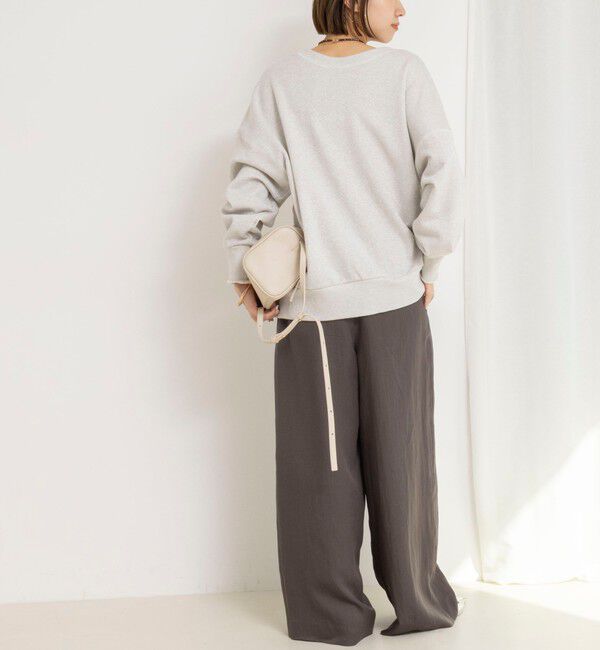 NOLLEY'S「ウォッシャブル2WAYロングジップスウェット」|スウェット・ジャージ|