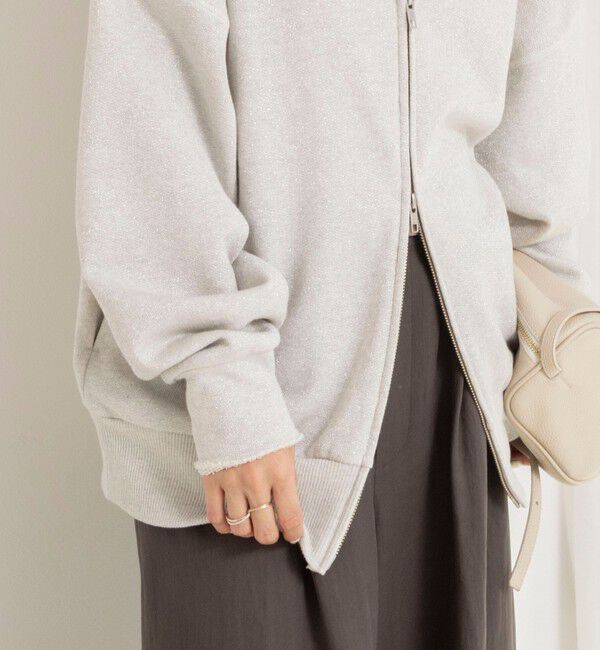 NOLLEY'S「ウォッシャブル2WAYロングジップスウェット」|スウェット・ジャージ|