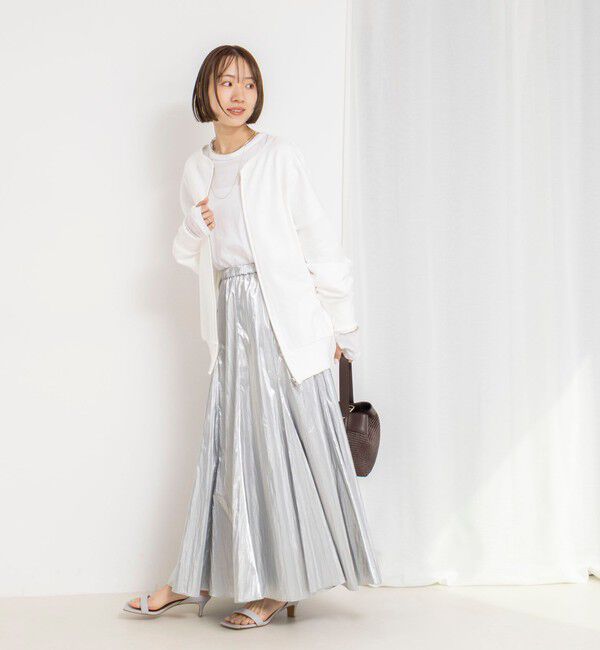 NOLLEY'S「ウォッシャブル2WAYロングジップスウェット」|スウェット・ジャージ|