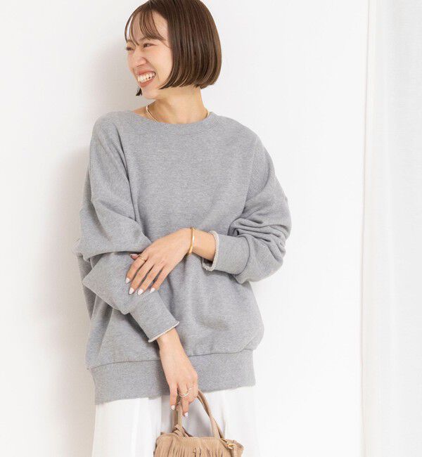 NOLLEY'S「ウォッシャブル2WAYロングジップスウェット」|スウェット・ジャージ|