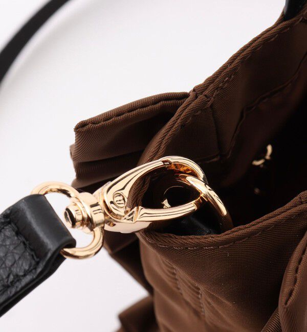 NOLLEY'S「【nolnol/ノルノル】ナイロンフリルミニトートバッグ」|トートバッグ|