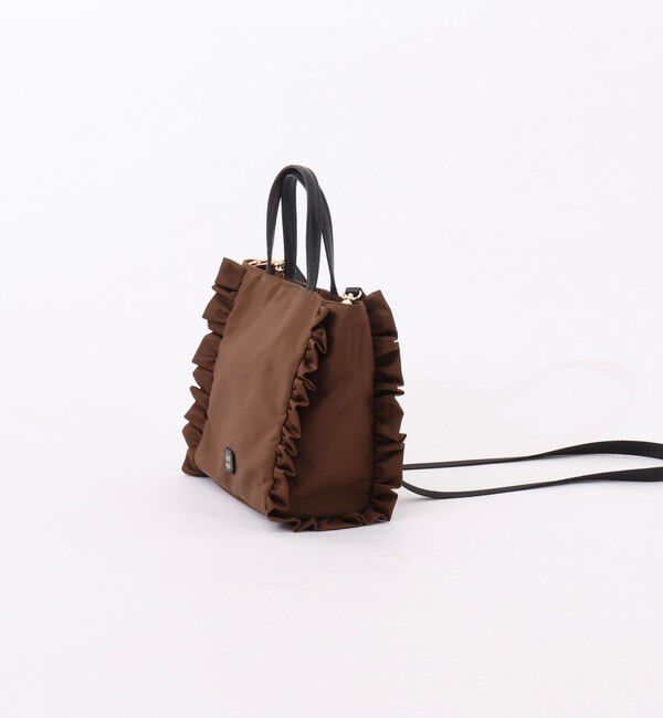 NOLLEY'S「【nolnol/ノルノル】ナイロンフリルミニトートバッグ」|トートバッグ|