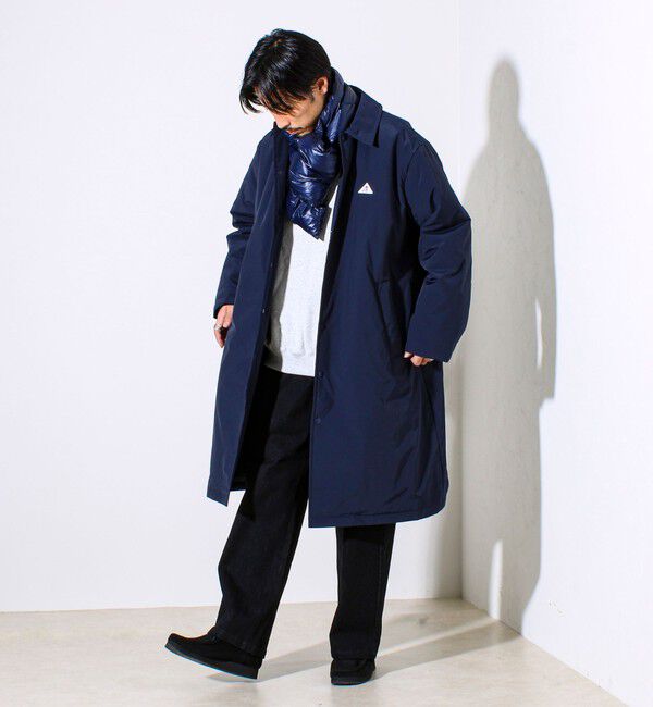 GLOSTER「【GEVACO/ゲバコ】中綿ステンカラーロングコート」|ステンカラーコート|