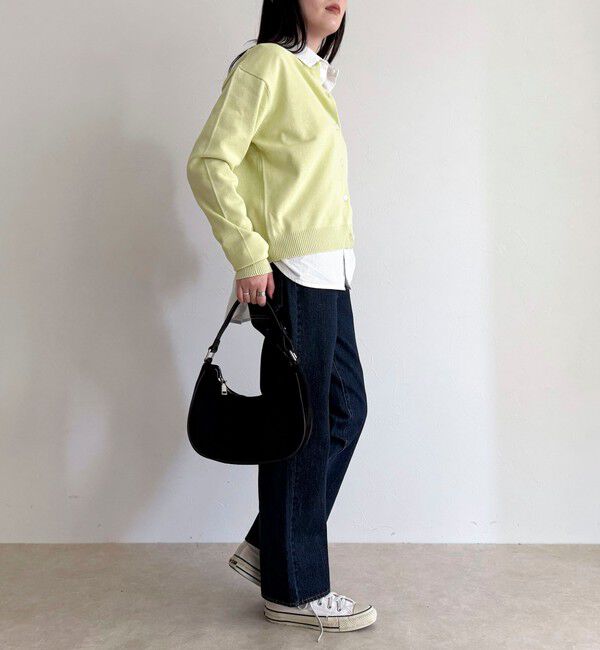 fredy emue「【GEVACO/ゲバコ】別注コットンラウンドネックカーデ」|カーディガン|