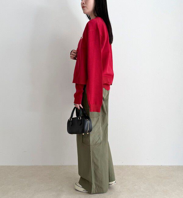 fredy emue「【GEVACO/ゲバコ】別注コットンラウンドネックカーデ」|カーディガン|