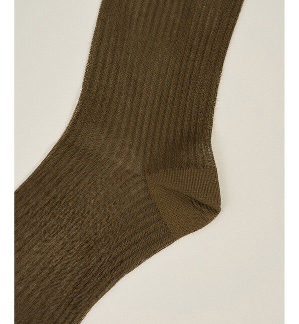 SALON adam et rope'「シアーリブソックス」|ソックス|