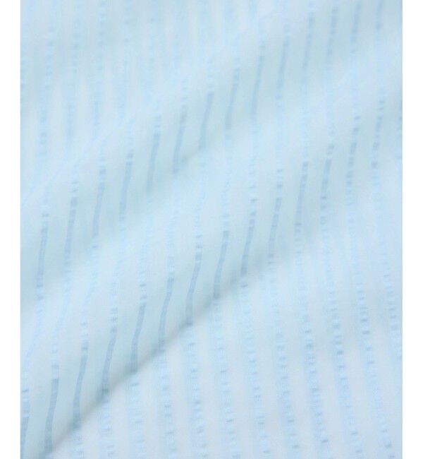 VIS「シアーストライプオーバーサイズシャツ/イージーケア」|シャツ・ブラウス|