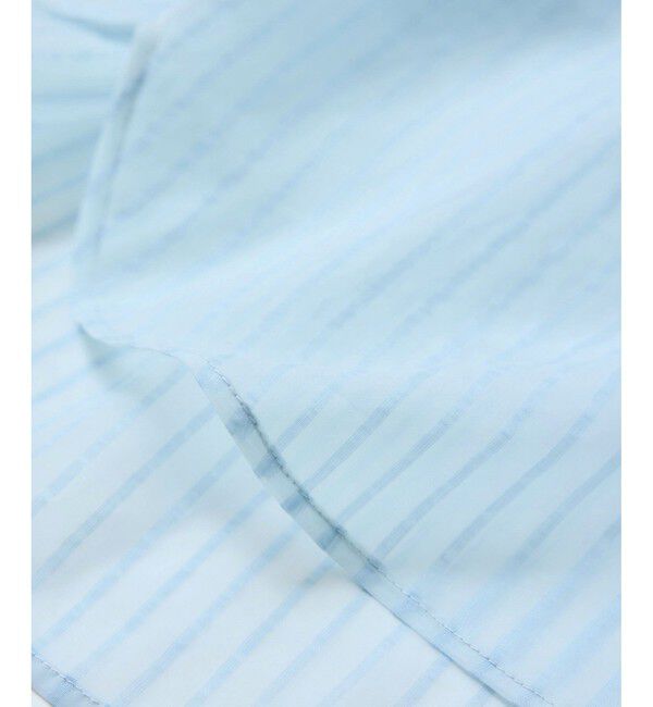 VIS「シアーストライプオーバーサイズシャツ/イージーケア」|シャツ・ブラウス|