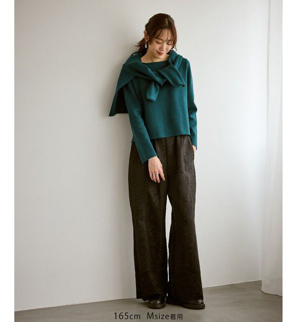 Rope&rsquo;Picnic「【洗濯機OK】ミラノリブニットプルオーバー」|ニット・セーター|