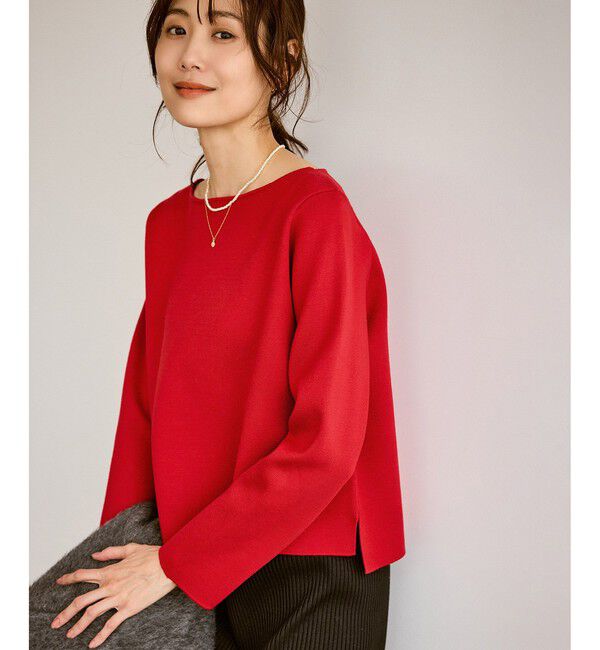 Rope&rsquo;Picnic「【洗濯機OK】ミラノリブニットプルオーバー」|ニット・セーター|