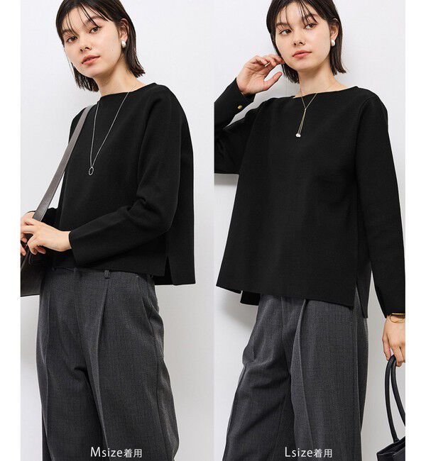 Rope&rsquo;Picnic「【洗濯機OK】ミラノリブニットプルオーバー」|ニット・セーター|