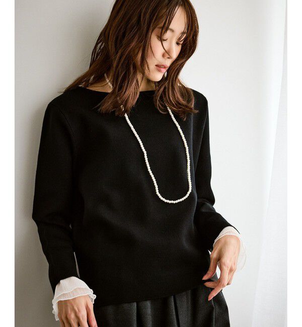 Rope&rsquo;Picnic「【洗濯機OK】ミラノリブニットプルオーバー」|ニット・セーター|