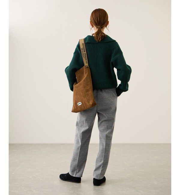 Rope&rsquo;Picnic「裏起毛ストレートパンツ」|チノ|