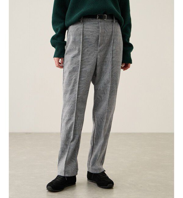 Rope&rsquo;Picnic「裏起毛ストレートパンツ」|チノ|