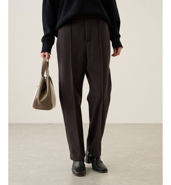 Rope&rsquo;Picnic「裏起毛ストレートパンツ」|チノ|