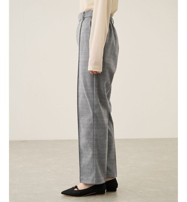 Rope&rsquo;Picnic「裏起毛ストレートパンツ」|チノ|