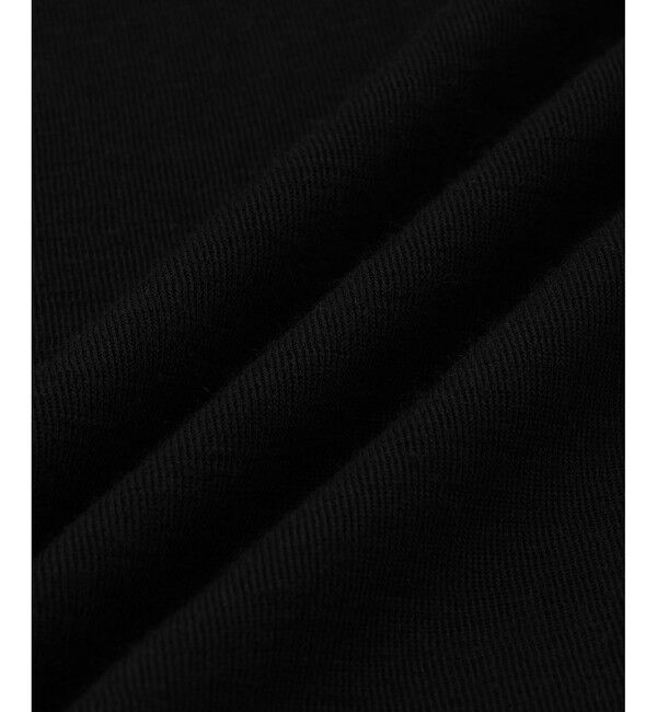 ADAM ET ROPE'「ウォッシャブルウールタートルネックカットオフプルオーバー」|Tシャツ・カットソー|