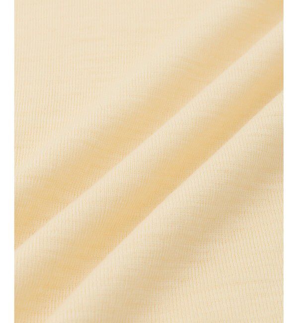 ADAM ET ROPE'「ウォッシャブルウールタートルネックカットオフプルオーバー」|Tシャツ・カットソー|