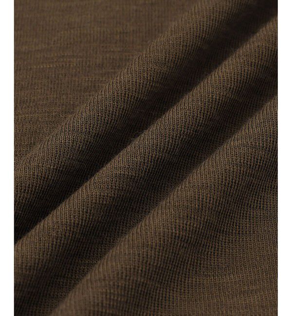 ADAM ET ROPE'「ウォッシャブルウールタートルネックカットオフプルオーバー」|Tシャツ・カットソー|