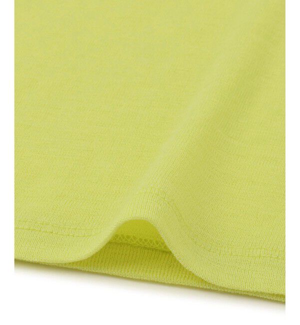 ADAM ET ROPE'「ウォッシャブルウールタートルネックカットオフプルオーバー」|Tシャツ・カットソー|