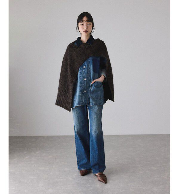 ADAM ET ROPE'「2WAYムリネニットベスト」|ベスト・ジレ|