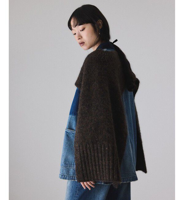 ADAM ET ROPE'「2WAYムリネニットベスト」|ベスト・ジレ|