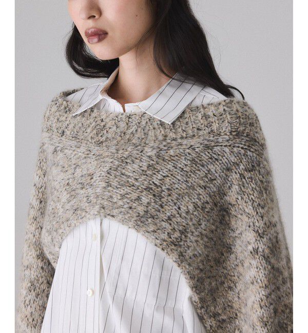 ADAM ET ROPE'「2WAYムリネニットベスト」|ベスト・ジレ|