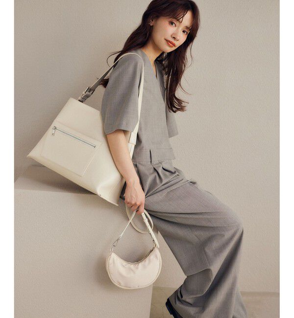 ADAM ET ROPE'「【赤埴奈津子さんコラボ】マルチワンショルダーバッグ(ミドル)」|ショルダー・メッセンジャー|キナリ(16)