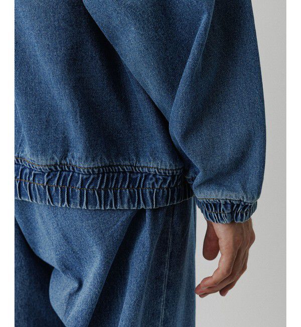 ADAM ET ROPE'「ブリーチデニム ボマージャケット / ADAM ET ROPE' JEANS -FILM-」|デニムジャケット|