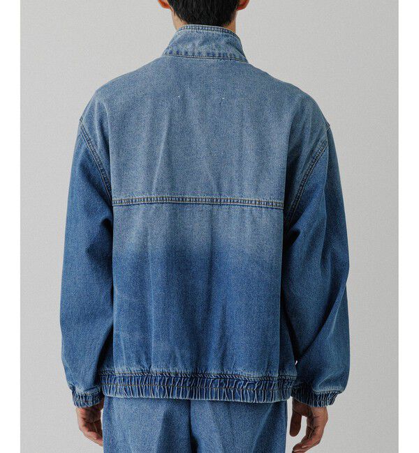 ADAM ET ROPE'「ブリーチデニム ボマージャケット / ADAM ET ROPE' JEANS -FILM-」|デニムジャケット|