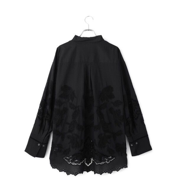 ADAM ET ROPE'「【EMOELLE】エンブロイダリーシャツ」|シャツ・ブラウス|