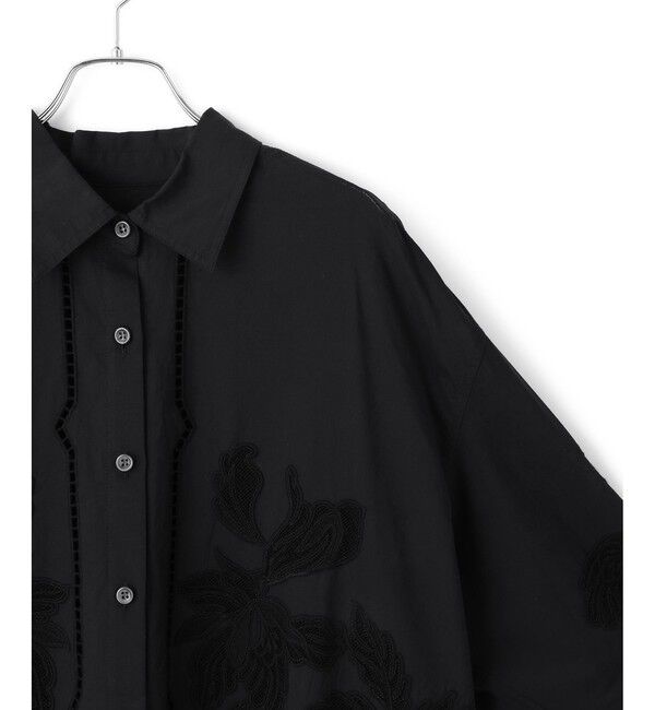 ADAM ET ROPE'「【EMOELLE】エンブロイダリーシャツ」|シャツ・ブラウス|