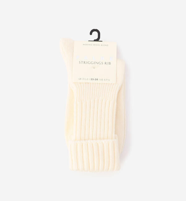 FALKE 「FALKE | 47520 STRIGGINGS RIB SOCKS WOMEN」|ソックス|OFFWHITE