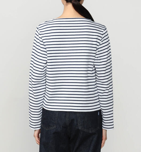 ORCIVAL「ORCIVAL | コットンロード ボートネック クロップドバスクTシャツ WOMEN」|Tシャツ・カットソー|