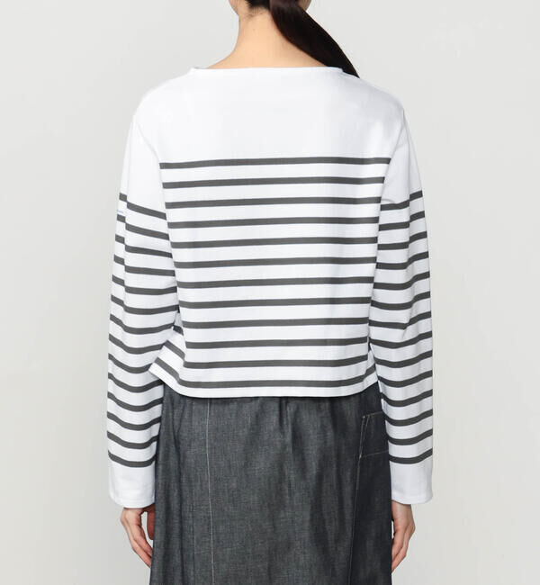 ORCIVAL「ORCIVAL | ラッセル ボートネッククロップドTシャツ WOMEN」|Tシャツ・カットソー|