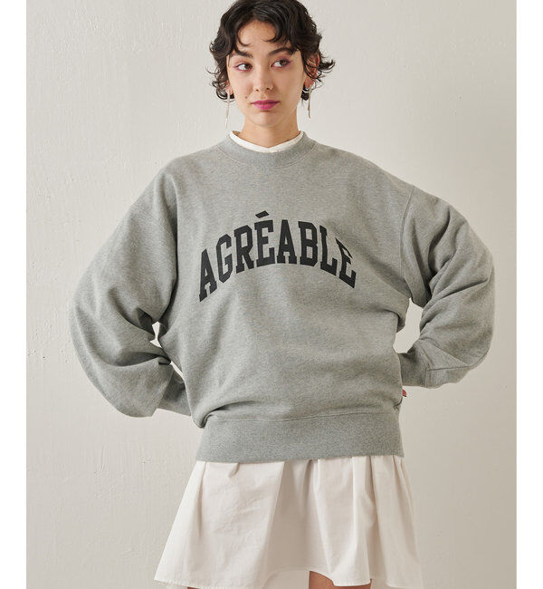 THE PAUSE「【THE PAUSE】ロゴスウェットプルオーバー」|Tシャツ・カットソー|