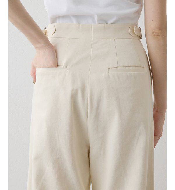  「コード刺繍パンツ」|チノ|