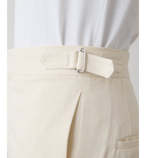  「コード刺繍パンツ」|チノ|