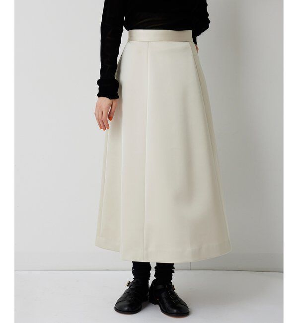 THE PAUSE「【THE PAUSE】ボンディングフレアスカート」|スカート|