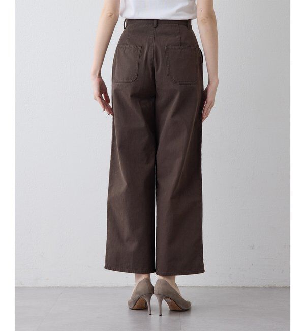 THE PAUSE「【THE PAUSE】コットンツイルベイカーパンツ」|チノ|