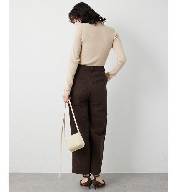 THE PAUSE「【THE PAUSE】コットンツイルベイカーパンツ」|チノ|