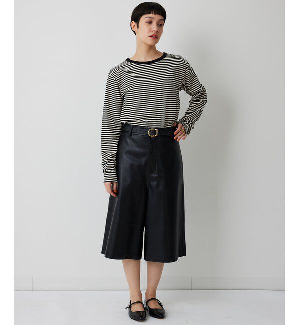 THE PAUSE「【THE PAUSE】ボーダーロンTEE」|Tシャツ・カットソー|