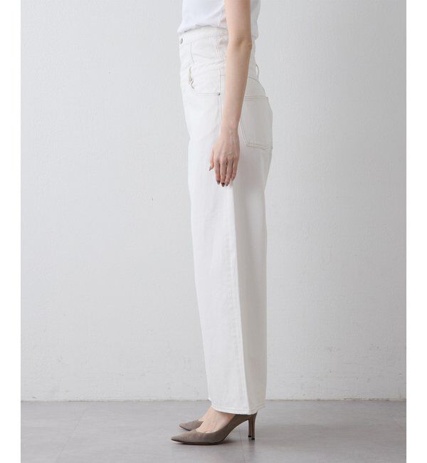  「ハイウエストデニムパンツ」|デニム|