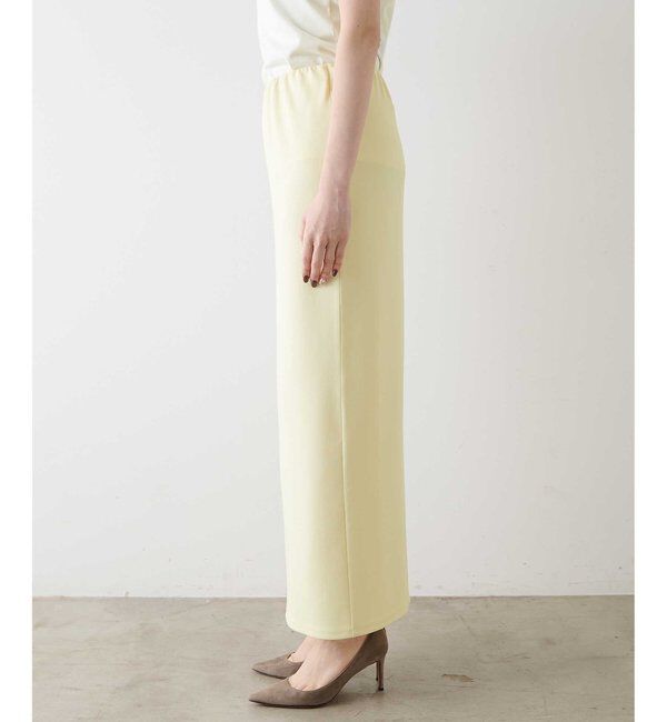  「カットジョーゼットスリットスカート」|スカート|