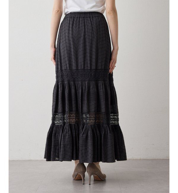  「コットンギャザーマキシスカート」|スカート|