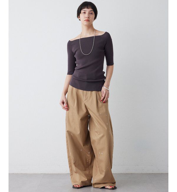  「ペイントタックチノパンツ」|チノ|