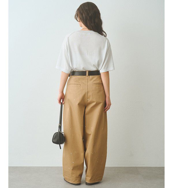  「ペイントタックチノパンツ」|チノ|