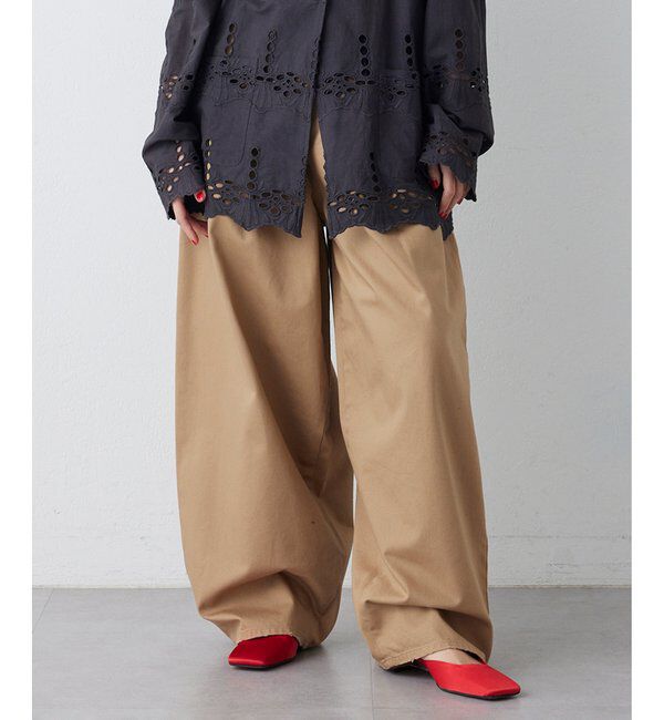  「タックチノパンツ」|チノ|